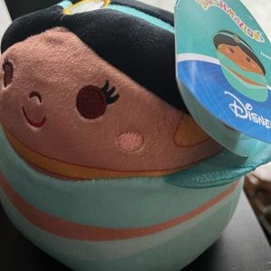 NWT SQUISHMALLOW DISNEY Princess Jasmine “Aladdin” 6.5” new original/authentic